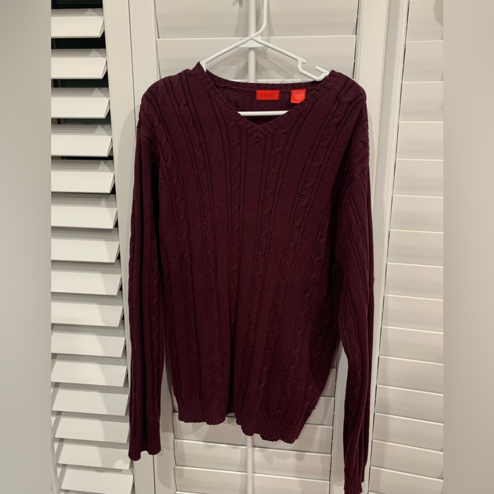 Izod Mens Knit Sweater